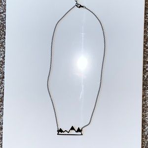Mountain necklace.